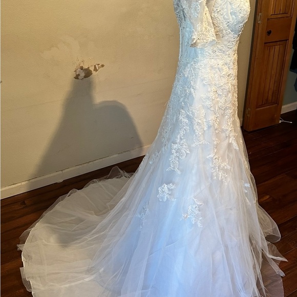 David’s Bridal by Jewel wedding dress - Picture 3 of 10